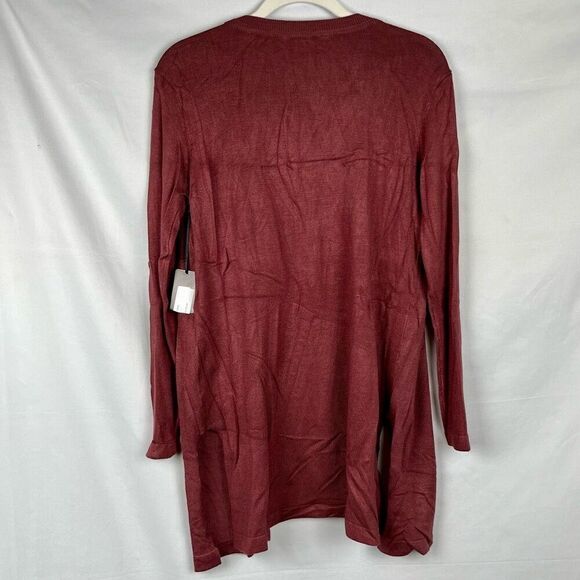 NWT Carreli Long Open Front Cardigan Medium - Picture 5 of 16